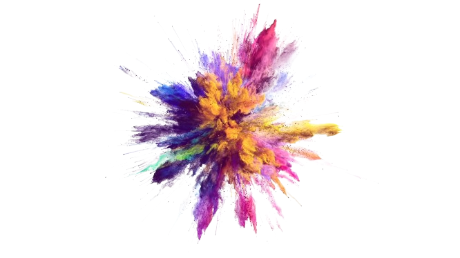 explosion powder background